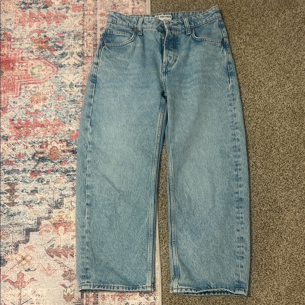 We The Free Light Blue Deep Trance Jeans